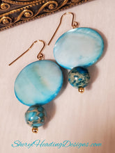 By The Sea Dangle Turquoise Earrings