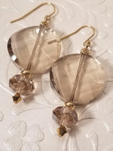 Brown Sugar Smoky Topaz Crystal Earrings - Sheryl Heading Designs