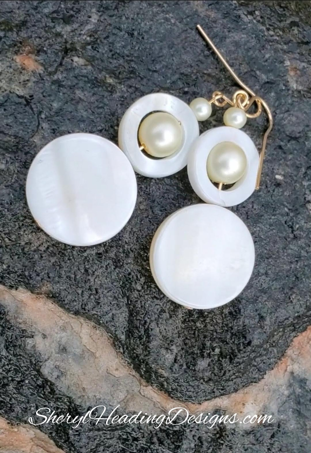 Ms. Pearl Dangle Earrings