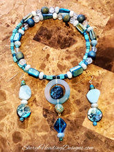 Elegant Queen of Turquoise Necklace and Earring Set