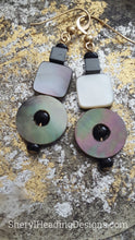 Geometric and Artsy Drop and Dangle Gray Earrings - Sheryl Heading Designs