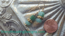 Aventurine Tiny Treasure Earrings - Sheryl Heading Designs